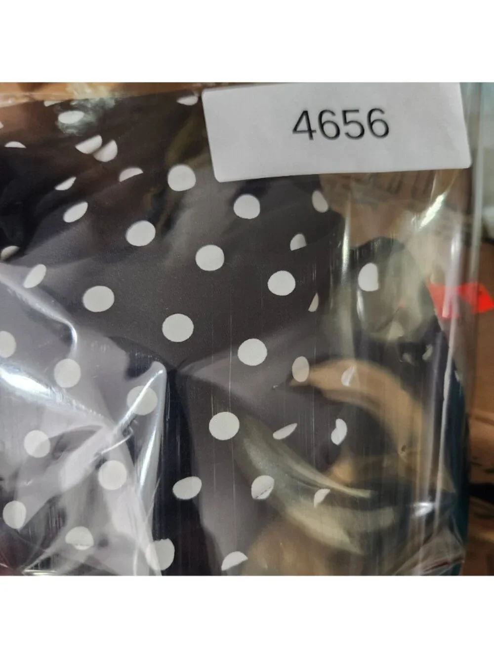 We Wore What Swimsuit One Piece SX Black Polka Dot NWT